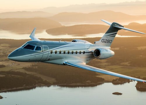 Model Midesize Jet